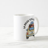 Mug Voiture Fiat vintage (Devant droit)