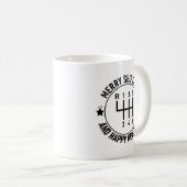 Mug Voiture Funny Auto Racing mécanique manuel Noël (Devant droit)