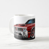 Mug Voiture marron du sabre d'abordage 442 d'Olds (Devant gauche)