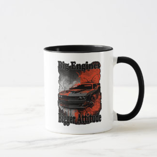 Mug Voiture Musculaire Gros Moteurs Attitude Plus Gran