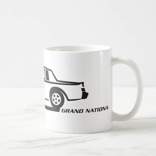 Mug Voiture noire de Buick Grand National (Droite)