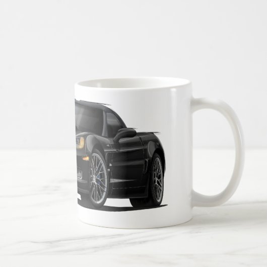 Mug Voiture noire de Corvette ZR1 (Droite)
