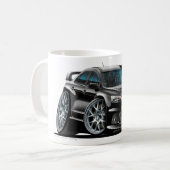 Mug Voiture noire de Mitsubishi Evo (Devant gauche)