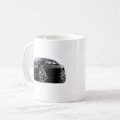 Mug Voiture noire de Pontiac G8 GXP (Devant gauche)