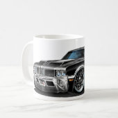 Mug Voiture noire du sabre d'abordage 442 d'Olds (Devant gauche)