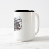 Mug Voiture Noire Élégante (Devant droit)