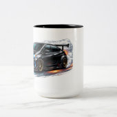 Mug Voiture Noire Élégante (Centre)