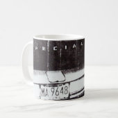 Mug Voiture noire et blanche (Devant gauche)