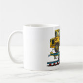 Mug Voiture plate de train avec le chemin de fer de (Gauche)