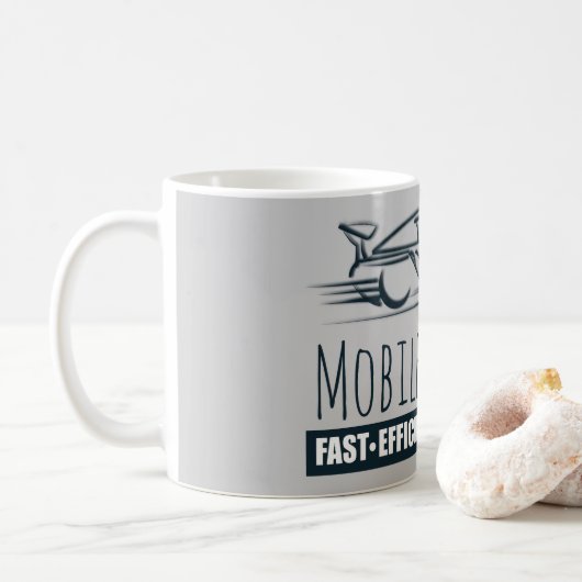 Mug Voiture Rapide Publique Notaire Mobile (Avec donut)