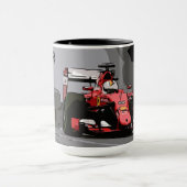 MUG VOITURE RED RACE - JAMAIS LIVRÉE (Centre)