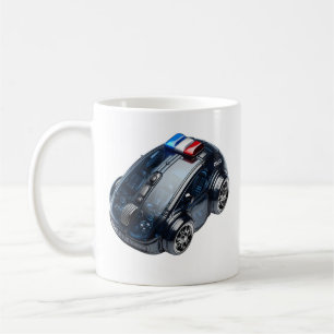 Mug Voiture-souris PC : Véhicule de police