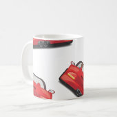 Mug Voiture sport rouge (Devant gauche)
