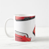 Mug Voiture sport rouge (Gauche)