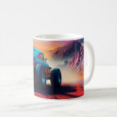 Mug Voiture sportive (Devant droit)