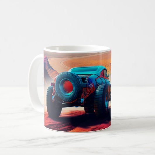 Mug Voiture sportive (Devant gauche)