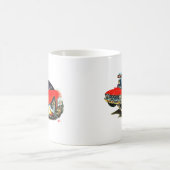 Mug Voiture supérieure rouge et noire de Chevelle (Centre)