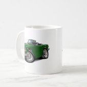 Mug Voiture verte de Triumph TR6 (Devant gauche)