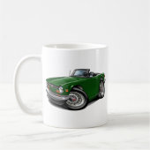 Mug Voiture verte de Triumph TR6 (Gauche)