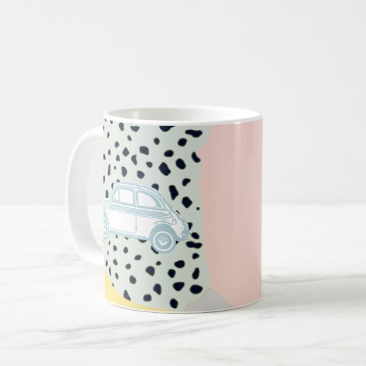 Mug Voiture vintage Dream (Devant gauche)
