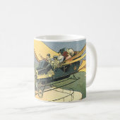 Mug Voitures cabriolet Steampunk de science-fiction vi (Devant droit)