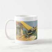 Mug Voitures cabriolets Steampunk de science-fiction v (Gauche)