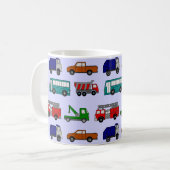 Mug Voitures, Camions, Bus (Devant gauche)
