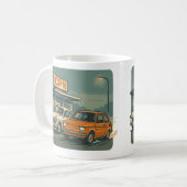 Mug Voitures Classiques Polonaises Rétro CPN (Devant gauche)