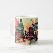 Mug Voitures cool (Devant gauche)