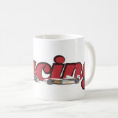 Mug Voitures de course (Devant droit)