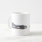 Mug Voitures de course (Devant gauche)