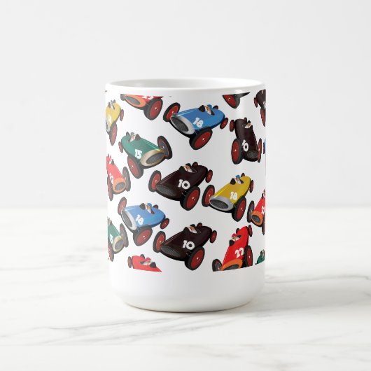 Mug Voitures de course vintage (Centre)