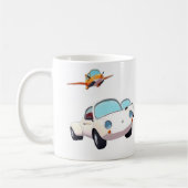 Mug - voitures et avion (Gauche)