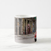 Mug Voitures rétro dans la rue de La Havane (Centre)