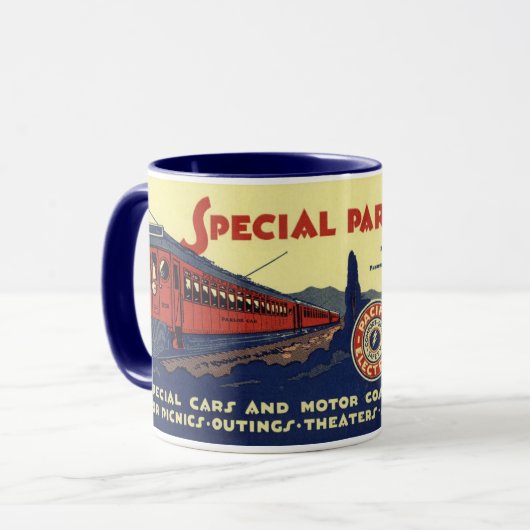 Mug Voitures spéciales du Pacifique et transport (Devant gauche)
