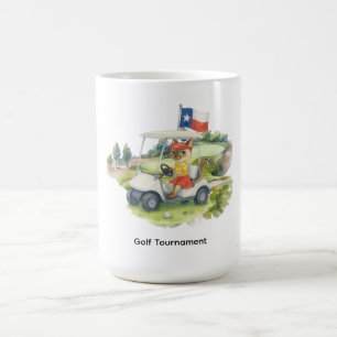 Mug voiturette de golf du Texas