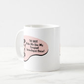 Mug Voix chirurgicale de technologue (Devant gauche)