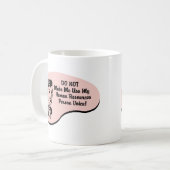 Mug Voix de personne de ressources humaines (Devant gauche)
