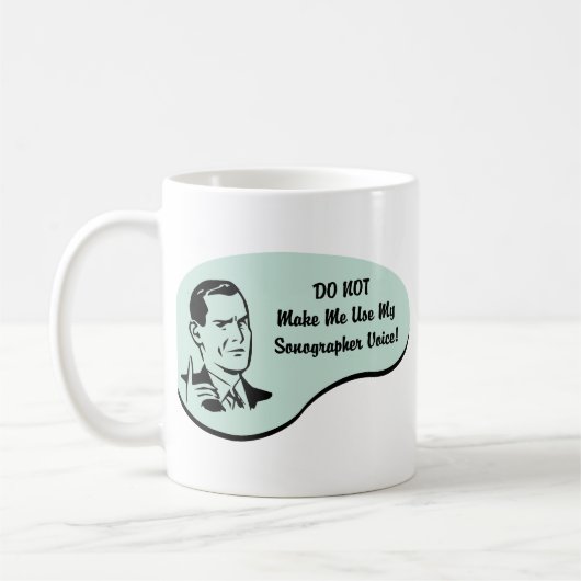 Mug Voix de Sonographer (Gauche)