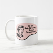 Mug Voix de thérapeute de massage (Gauche)