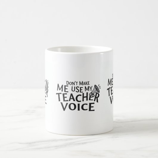 Mug Voix d'enseignant (Centre)