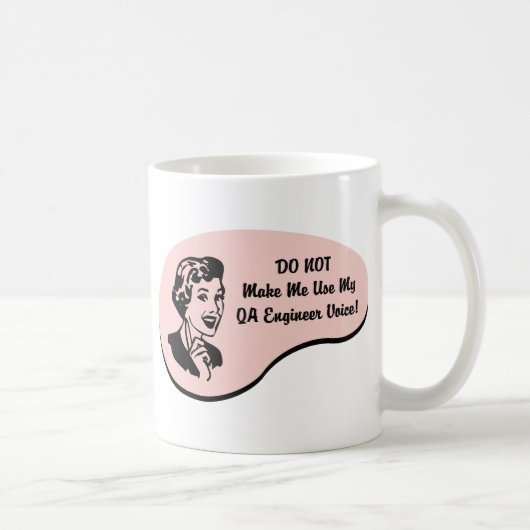 Mug Voix d'ingénieur de QA (Droite)