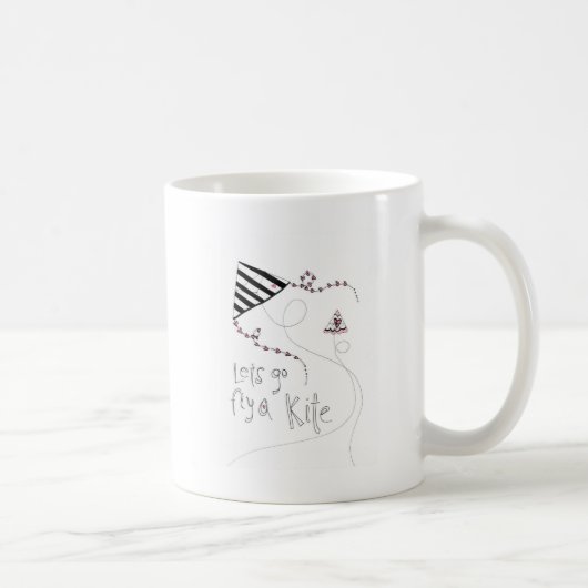 Mug vol25 laisse la mouche un cerf-volant (Droite)