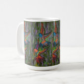 Mug Vol au-dessus de la lavande (Devant gauche)