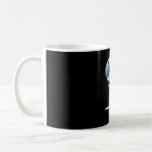Mug Vol d'astronaute de chats spatiaux (Gauche)