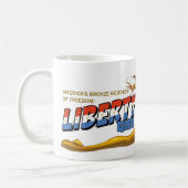 Mug Vol de fille de liberté (Gauche)