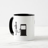 Mug Vol de pompe à gaz (Devant gauche)