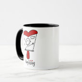Mug Vol en deltaplane (Devant gauche)