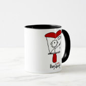 Mug Vol en deltaplane (Devant droit)