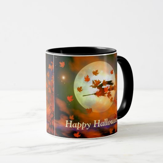 Mug Vol Halloween Witch (Devant droit)